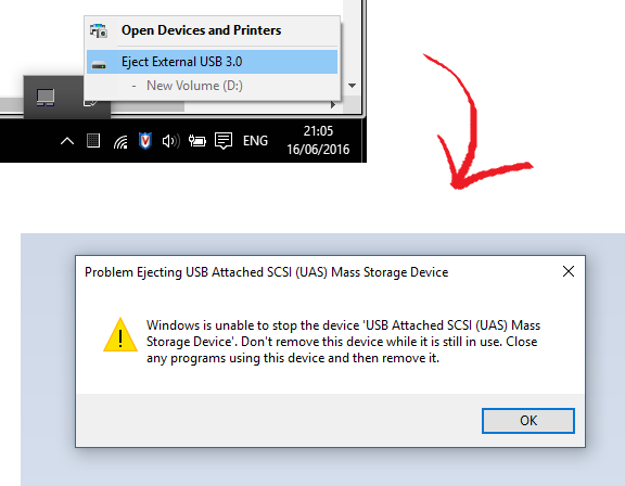 Download and install a reliable third-party software designed to safely eject stubborn drives.
Follow the software's instructions to safely eject the external hard drive.