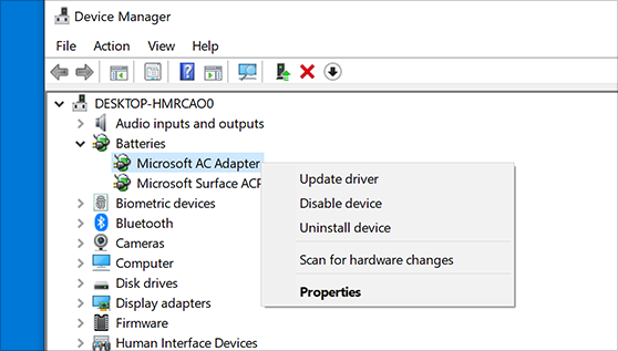 Right-click on the mouse device and select "Update driver" or "Uninstall device"
If updating, follow the on-screen instructions to download and install the latest driver